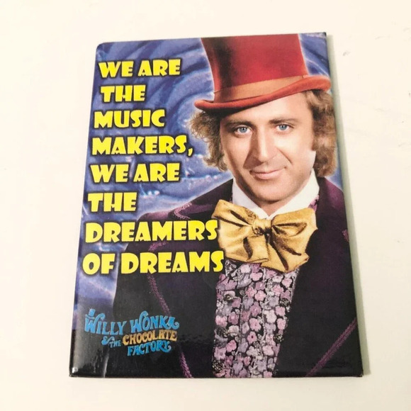Lot of 3 Magnets Wizard of Oz Willy Wonka Star  Trek Ata Boy Magnets - Picture 8 of 14